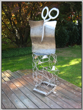 Rock, Paper, Scissors - 55’ h, Stainless Rock, Paper, Scissors - 55’ h, Stainless